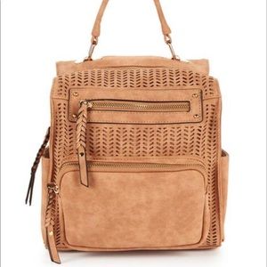 Violet Ray Convertible Crossbody Backpack